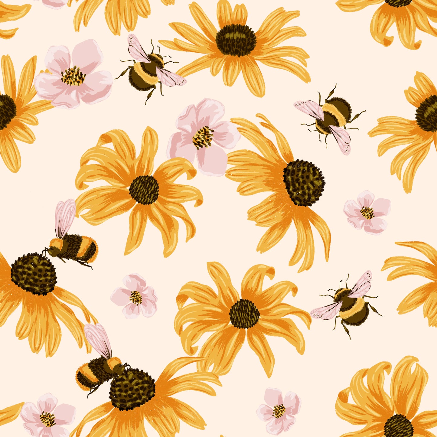 Buzzing Bees Collar