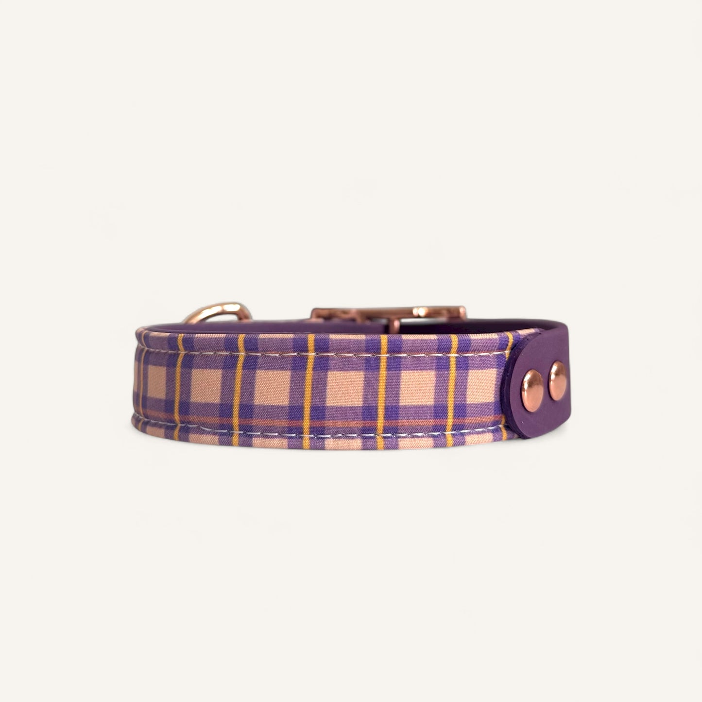 Regal Plaid Collar