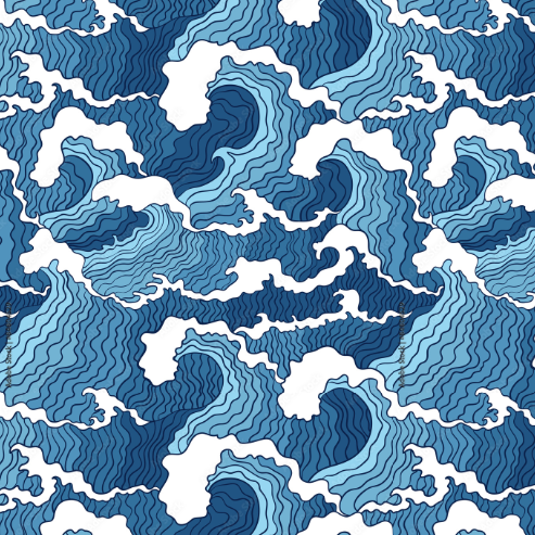 Tidal Waves Collar